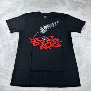 Vlone x Never Broke Again Bones Black T-Shirt Large